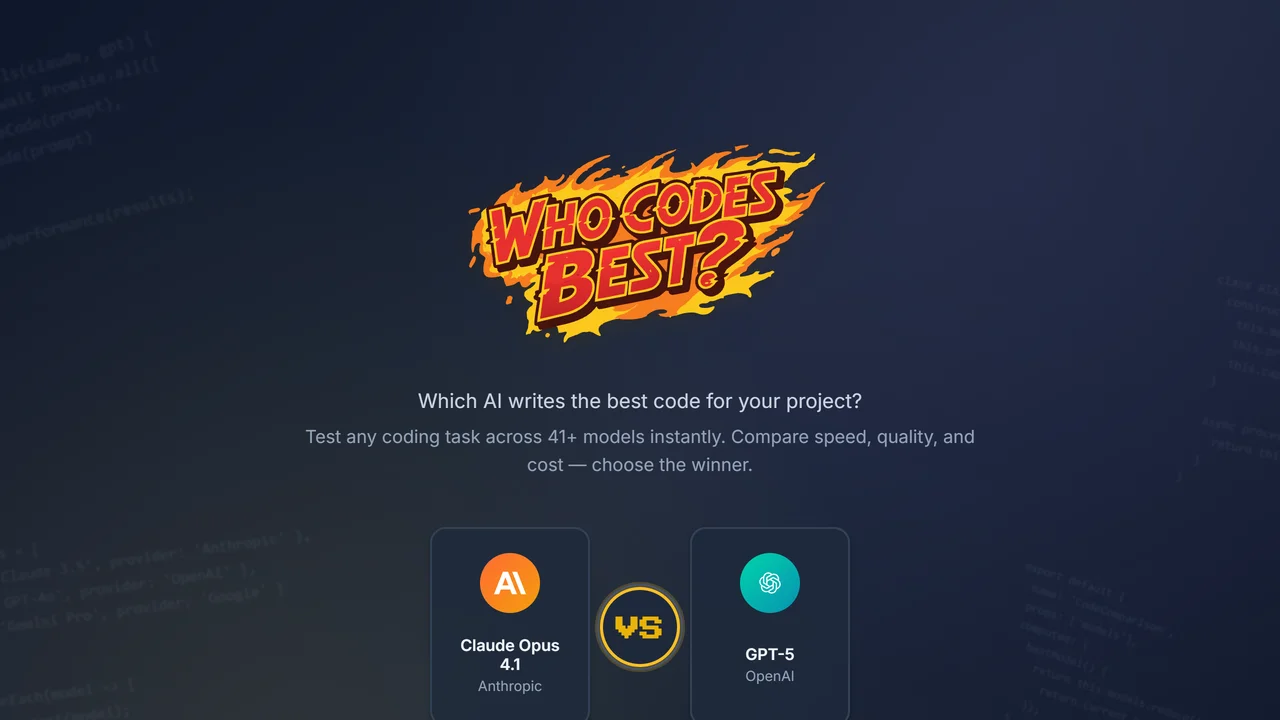 Who Codes Best?