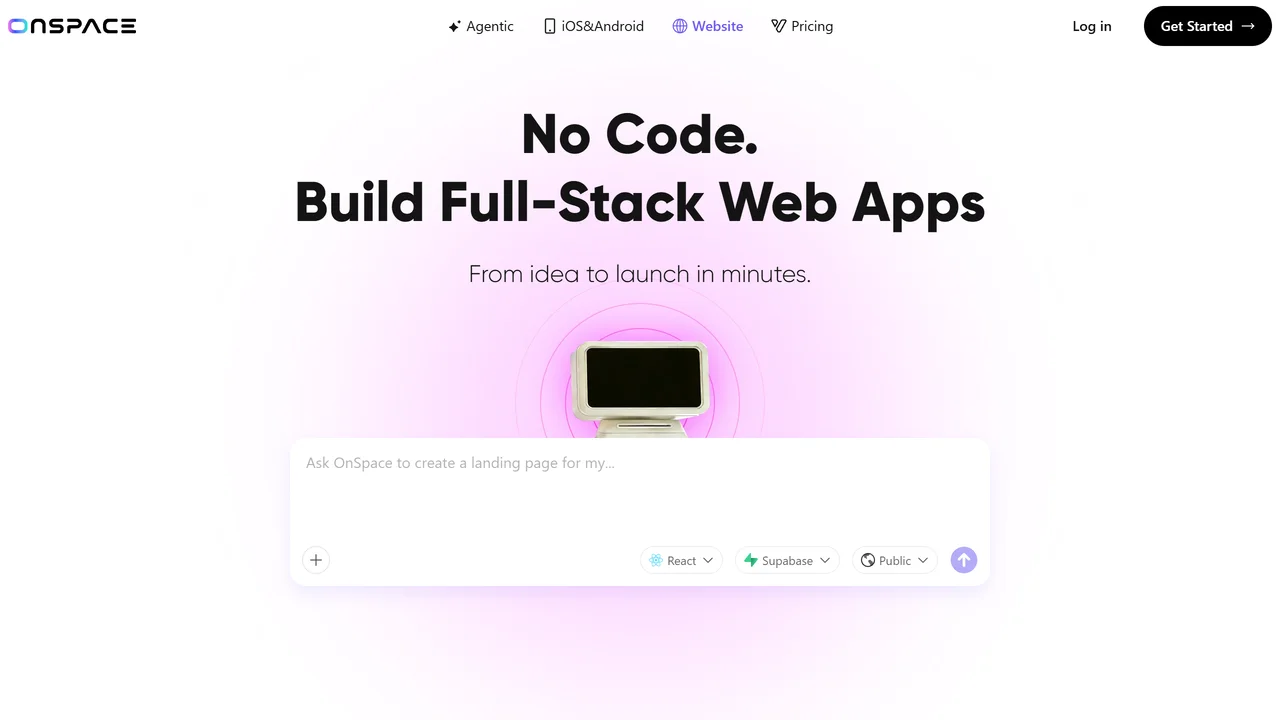 OnSpace.AI - AI Web App Builder