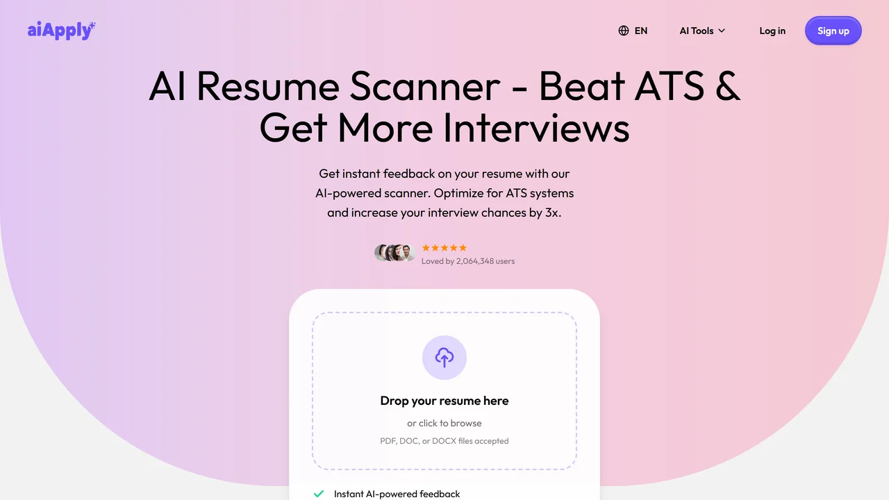 AI Resume Scanner - AIApply