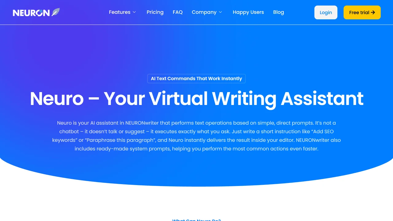 NeuronWriter