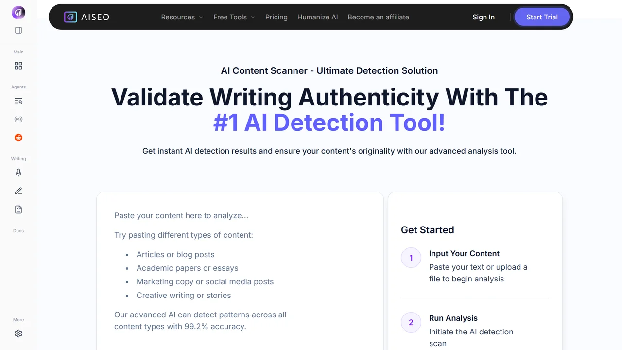 AISEO AI Detector