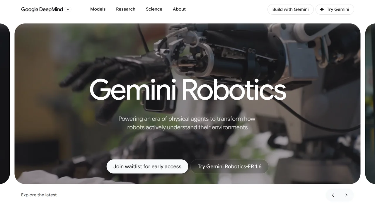 Gemini Robotics