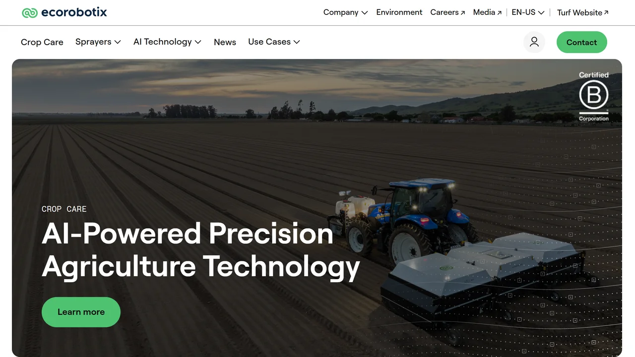Ecorobotix ARA Sprayer