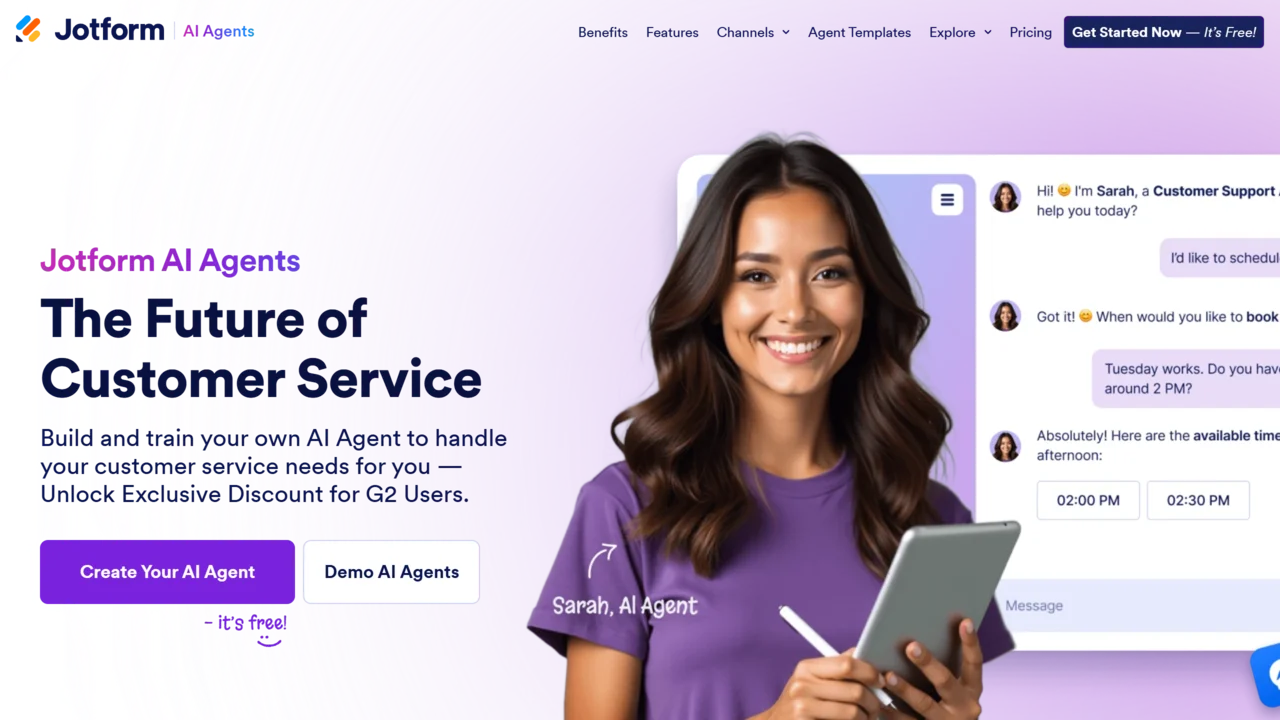 Jotform AI Agents