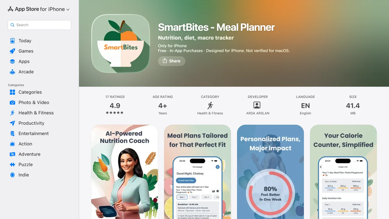 Mealify: Weekly Meal Planner