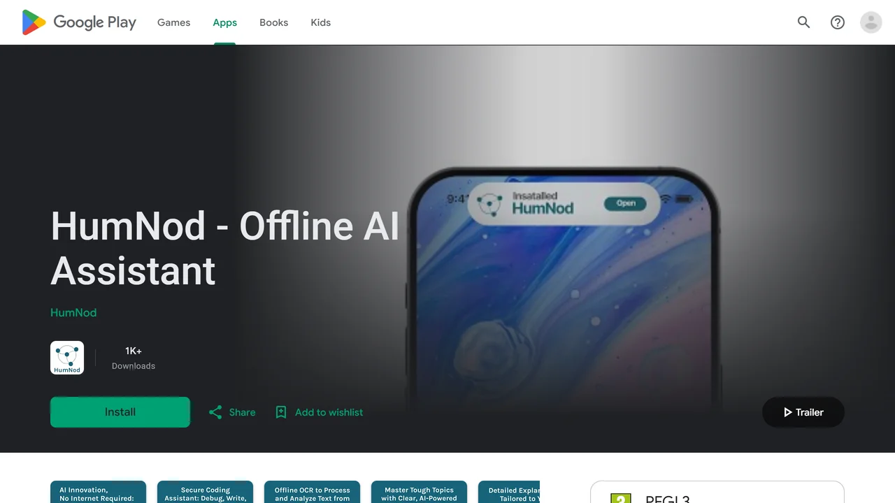 HumNod - Offline AI Assistant