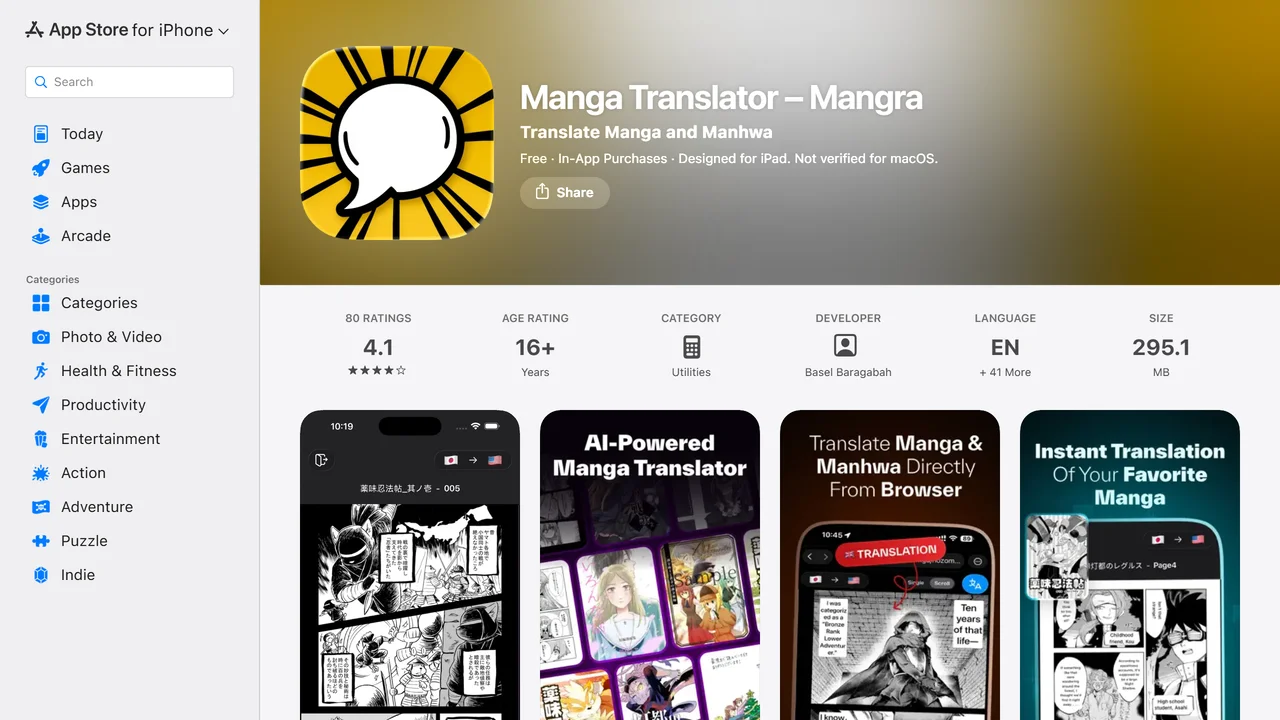 Manga Translate