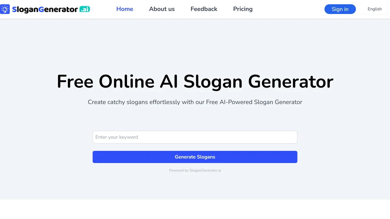 Slogan Generator