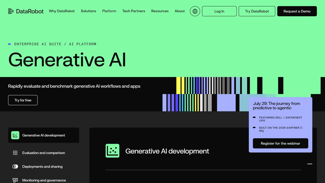 DataRobot Generative AI