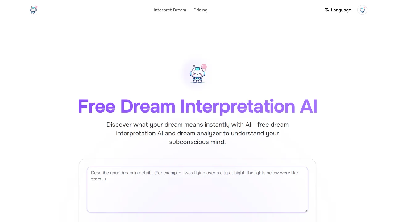 Dream Interpretation AI