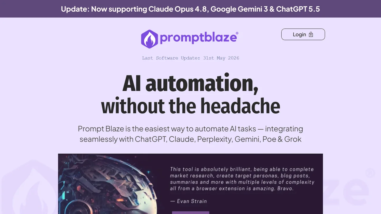 Prompt Blaze