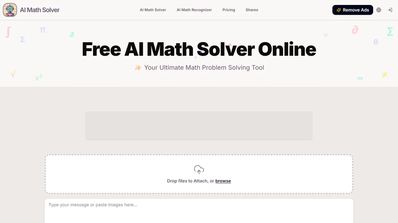 AI Math Solver