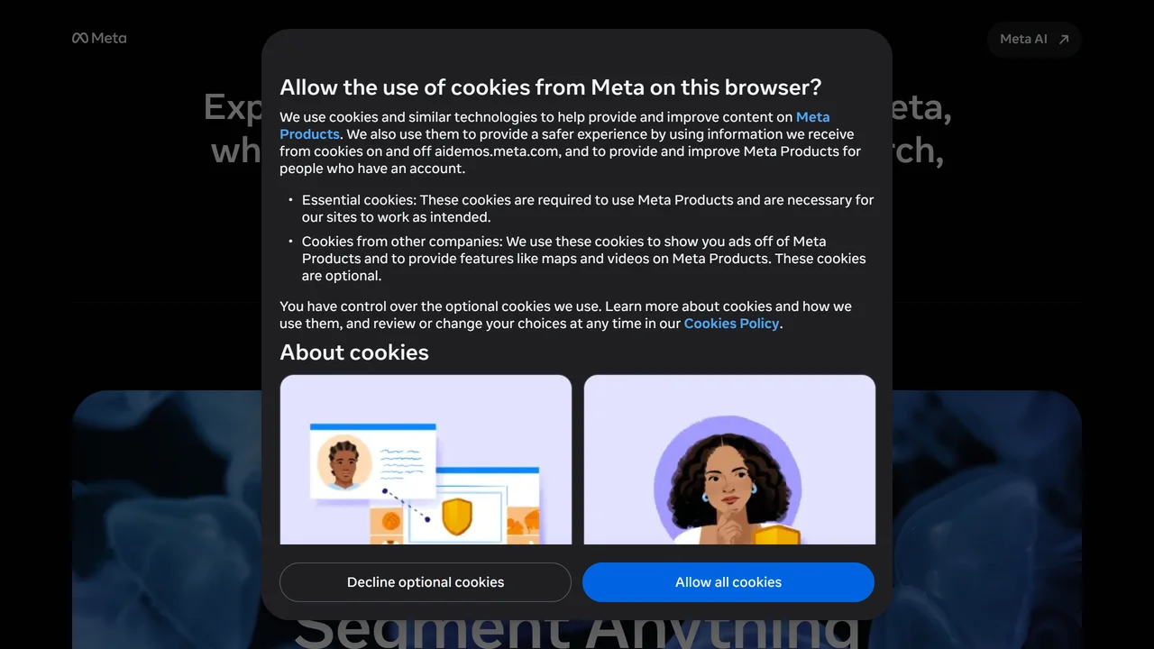 Meta AI Demos