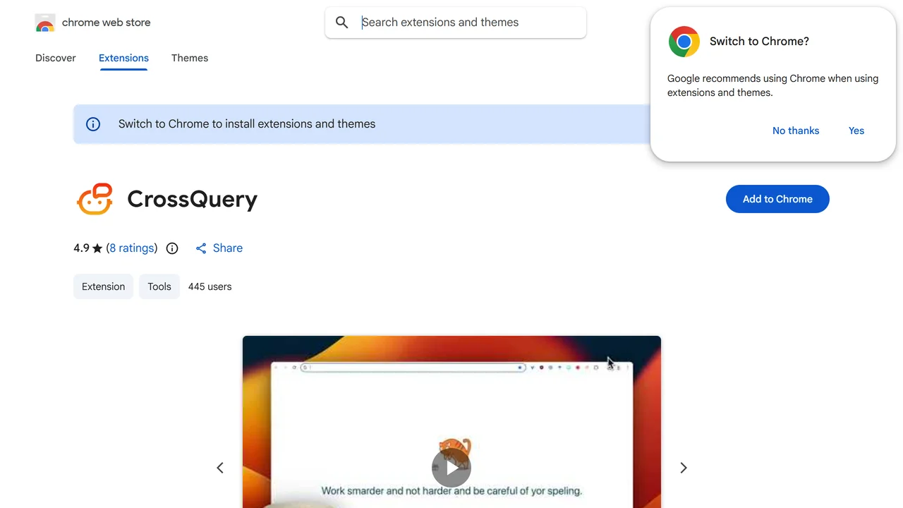 CrossQuery