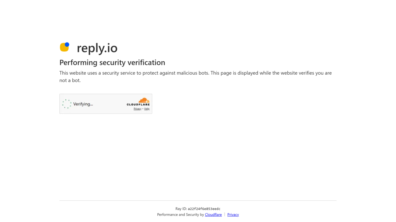 Sales AI Chatbot by Reply.io
