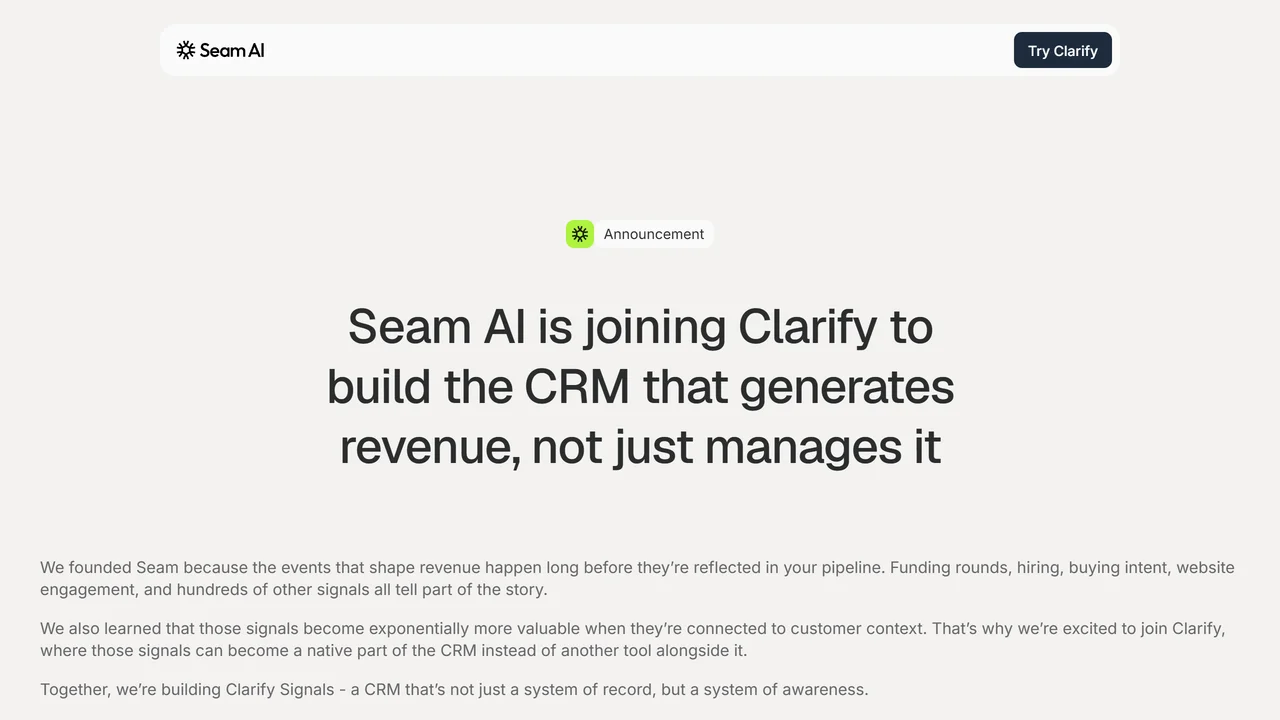 Seam AI