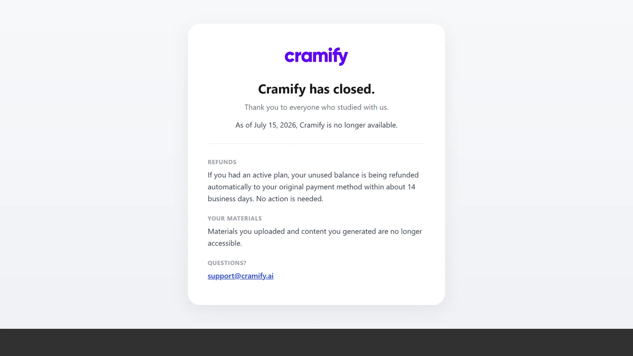 Cramify