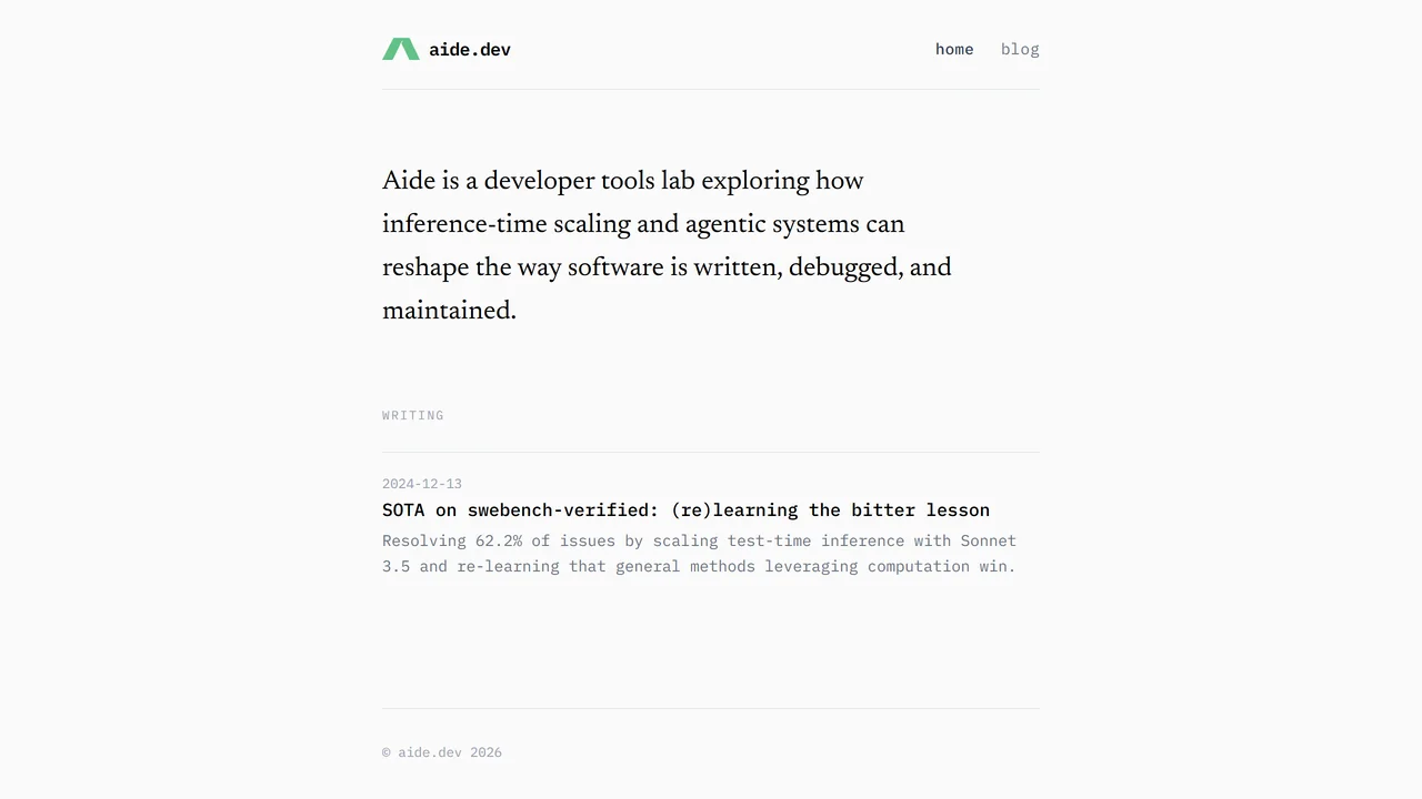 Aide Dev