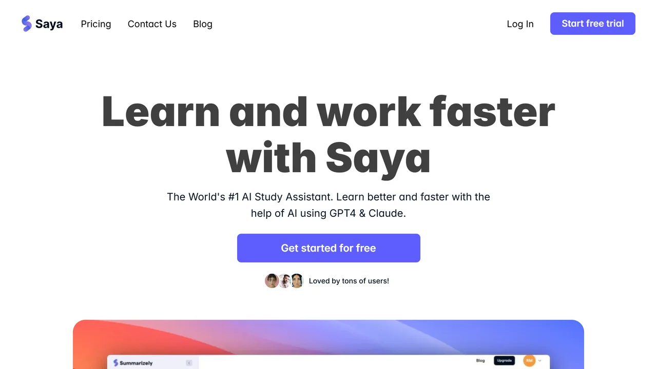 Saya