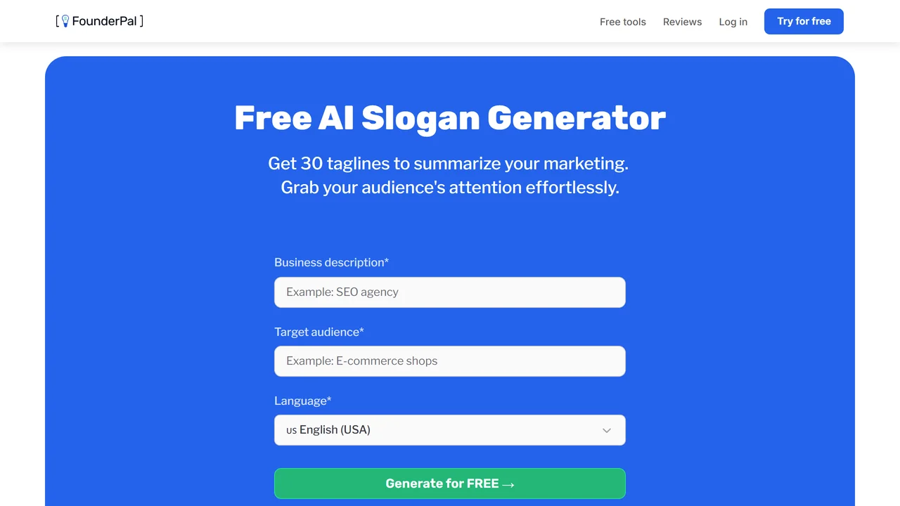 Slogan Generator