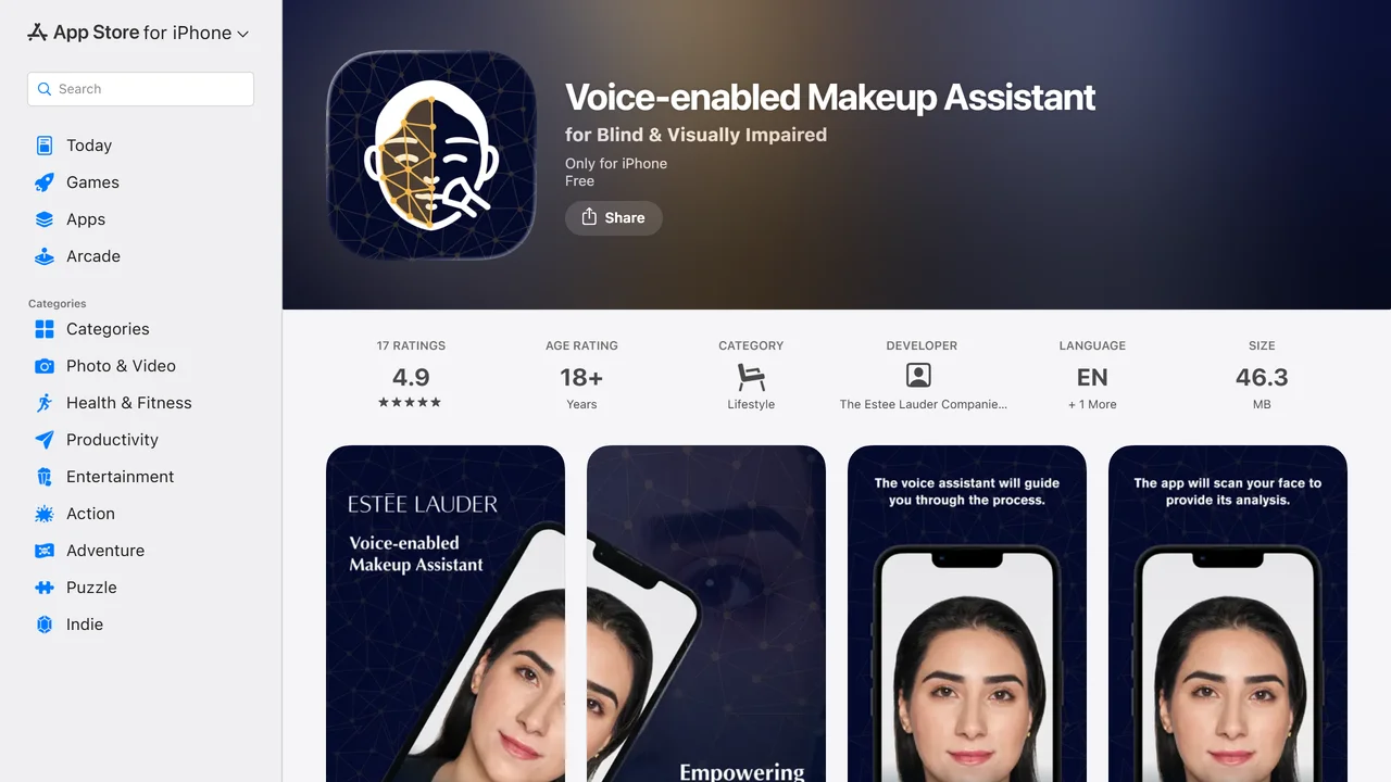 Makeup Assistant by Estee Lauder