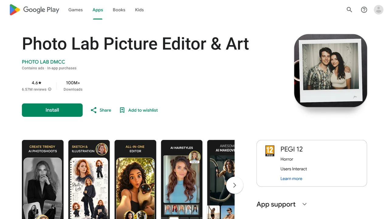 Photo Lab Picture Editor & Art