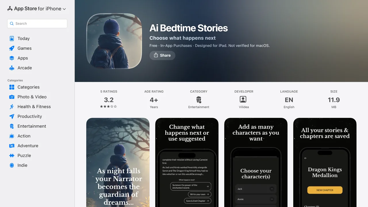 Ai Bedtime Stories