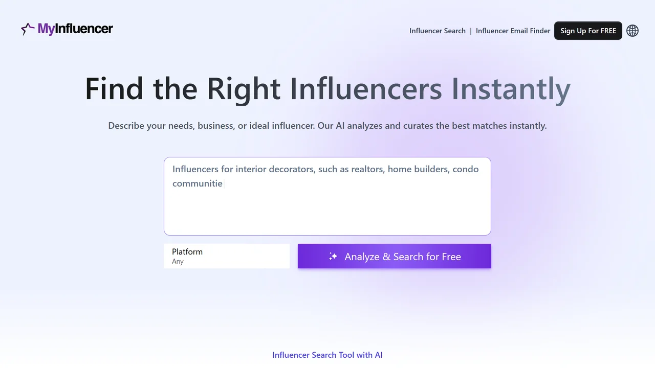 MyInfluencer