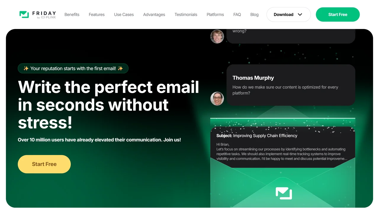 Friday Email