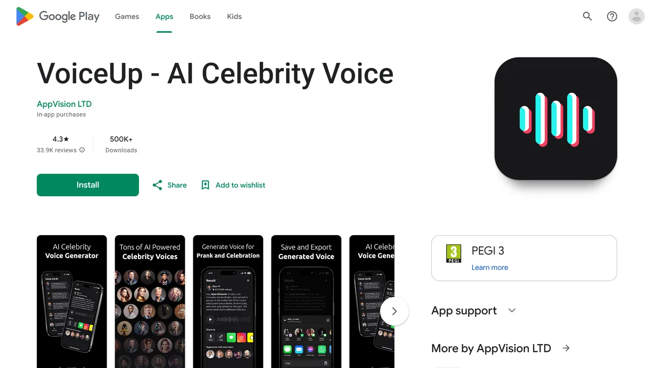 Celebrity Voice Changer AI