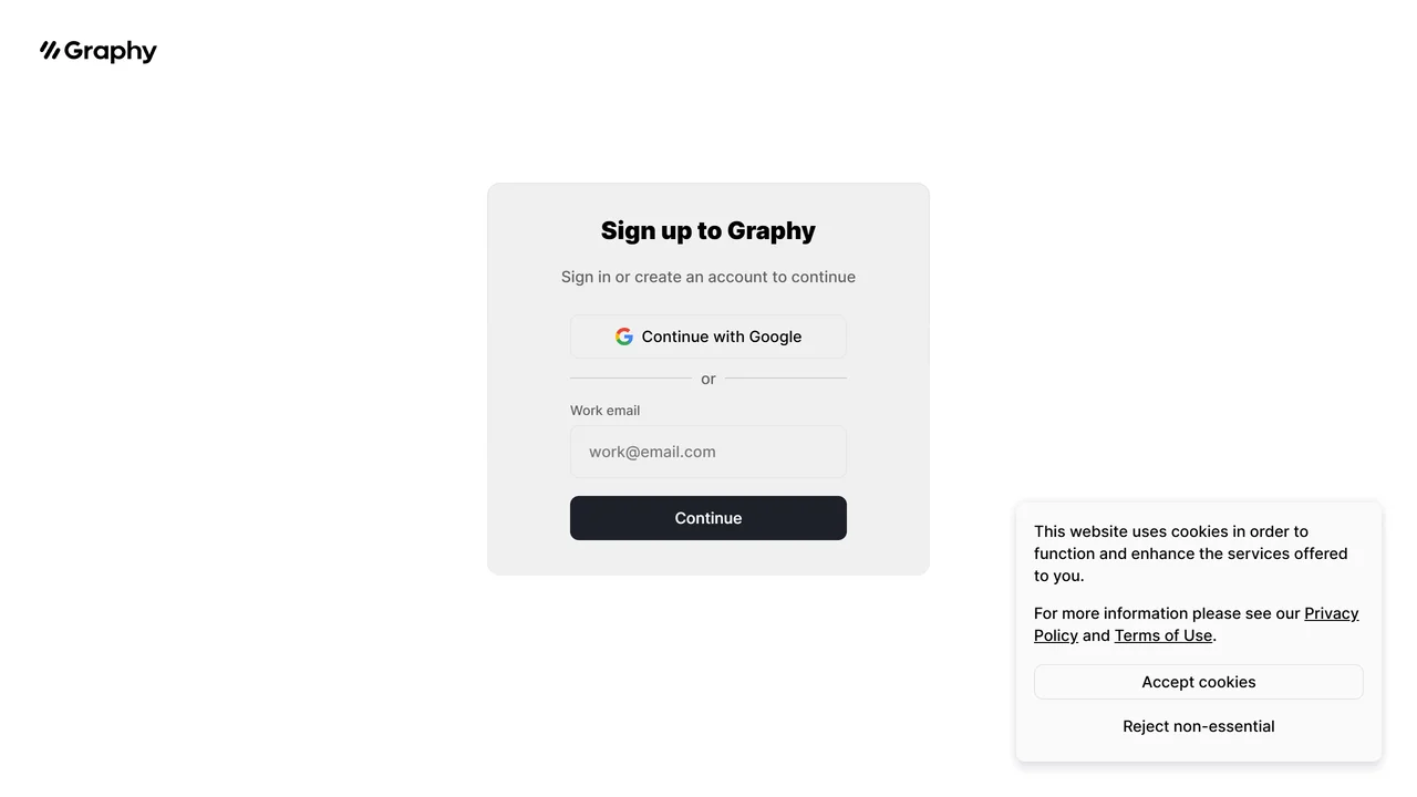 Graphy app