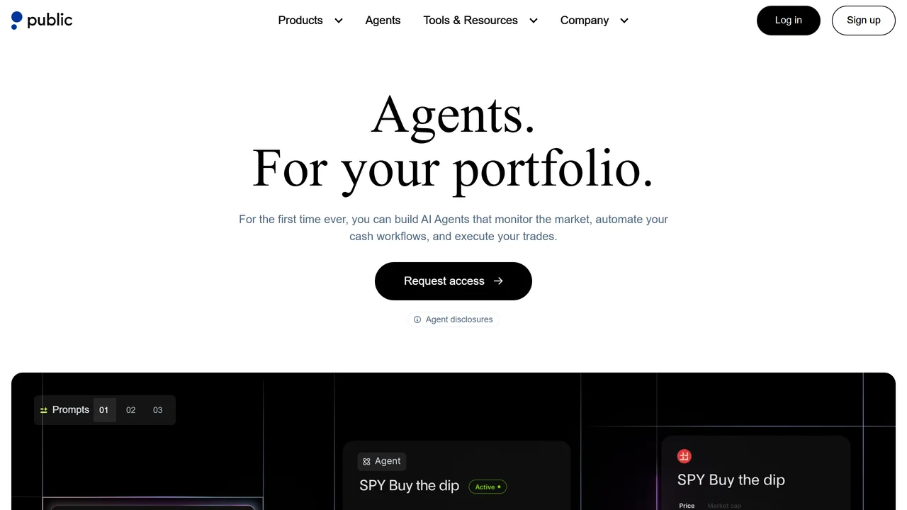 Public | AI Agents for Investing