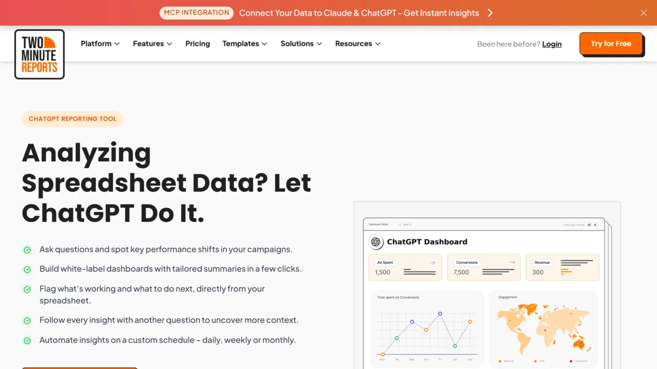 ChatGPT in Google Sheets