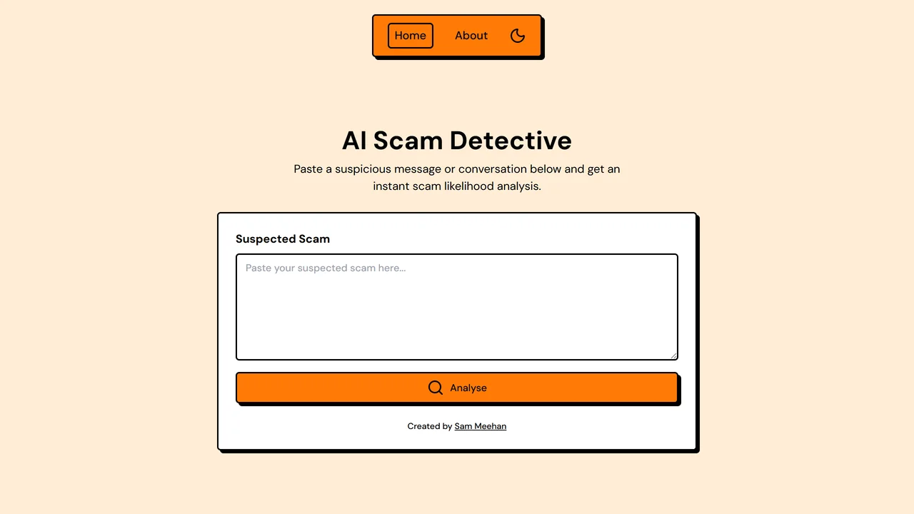 AI Scam Detective