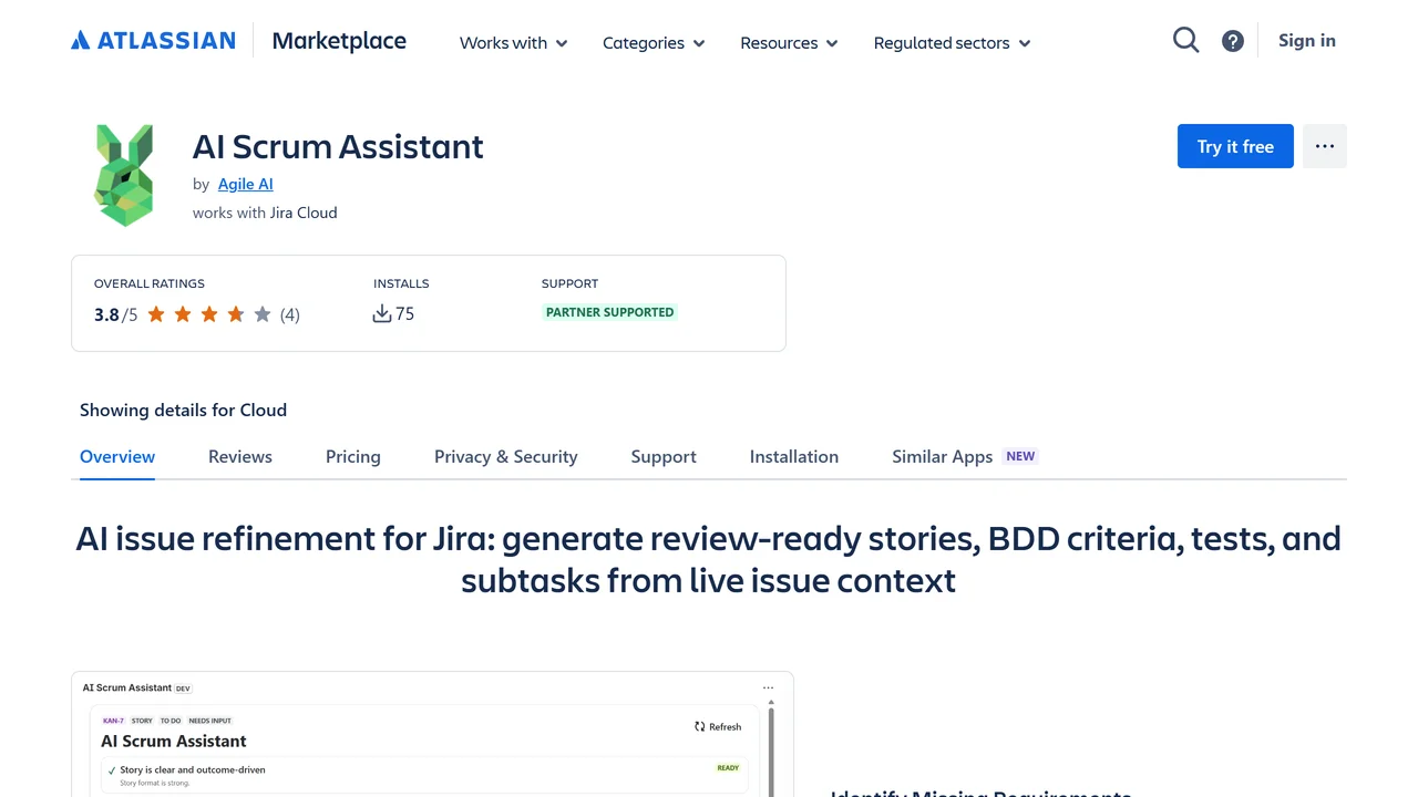AI Scrum Assistant