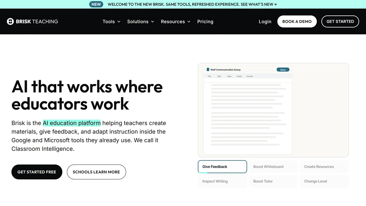 Brisk Teaching