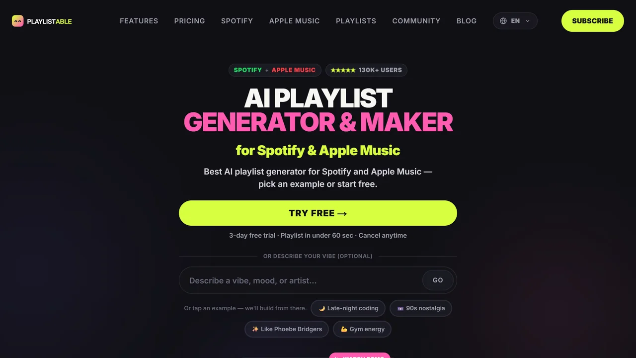Playlistable