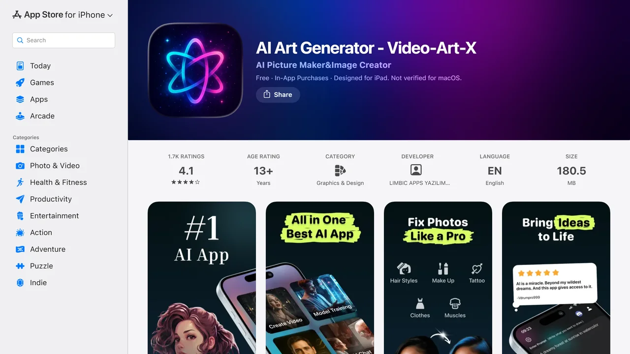 Ai Art Generator App