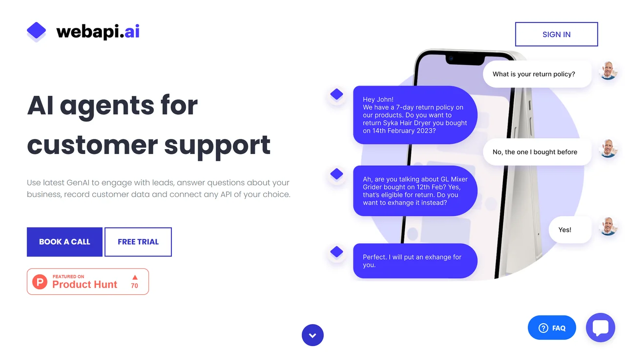 Webapi.ai 2.0