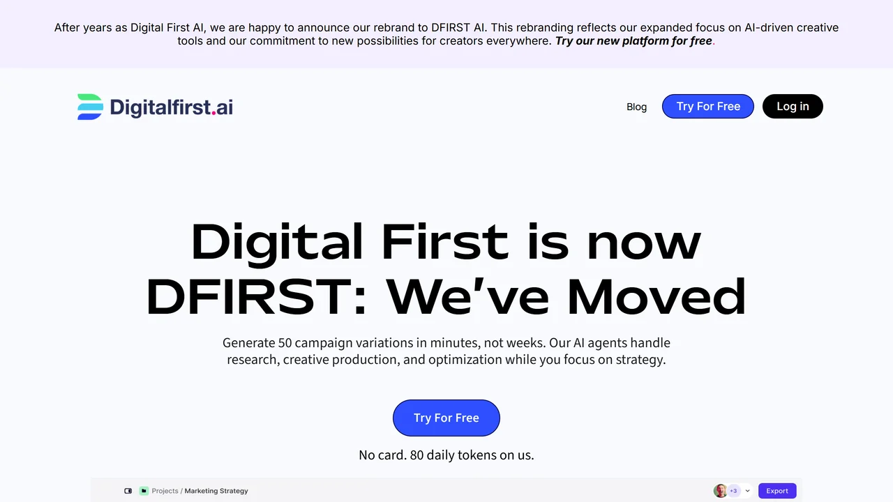 DFIRST AI