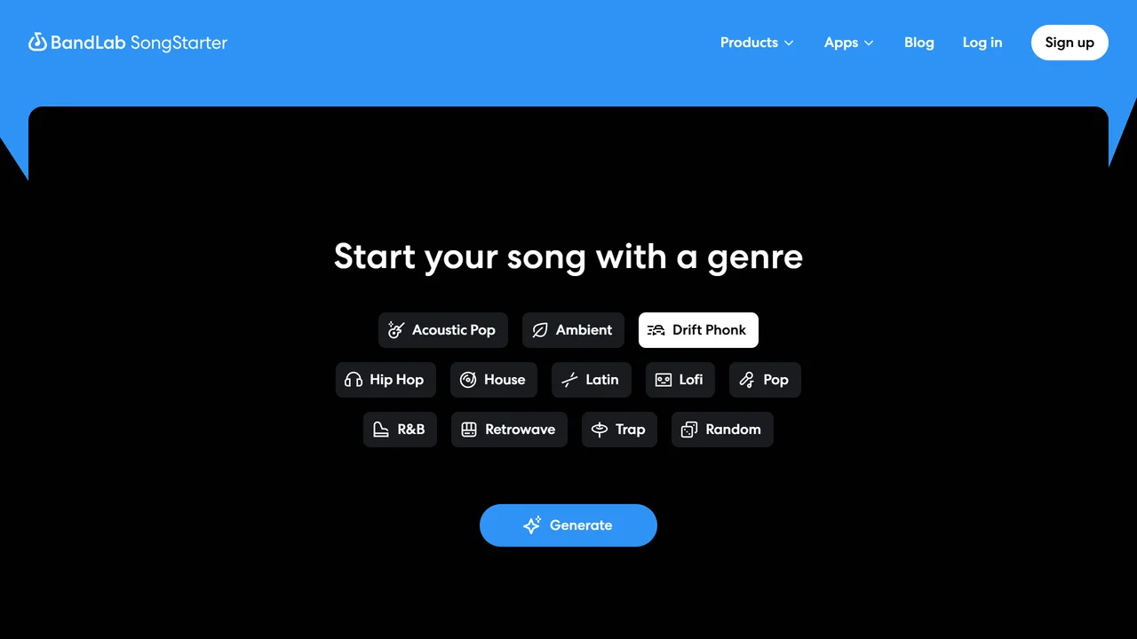 SongStarter by BandLab
