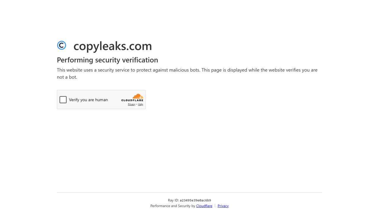 Copyleaks - Plagiarism detector
