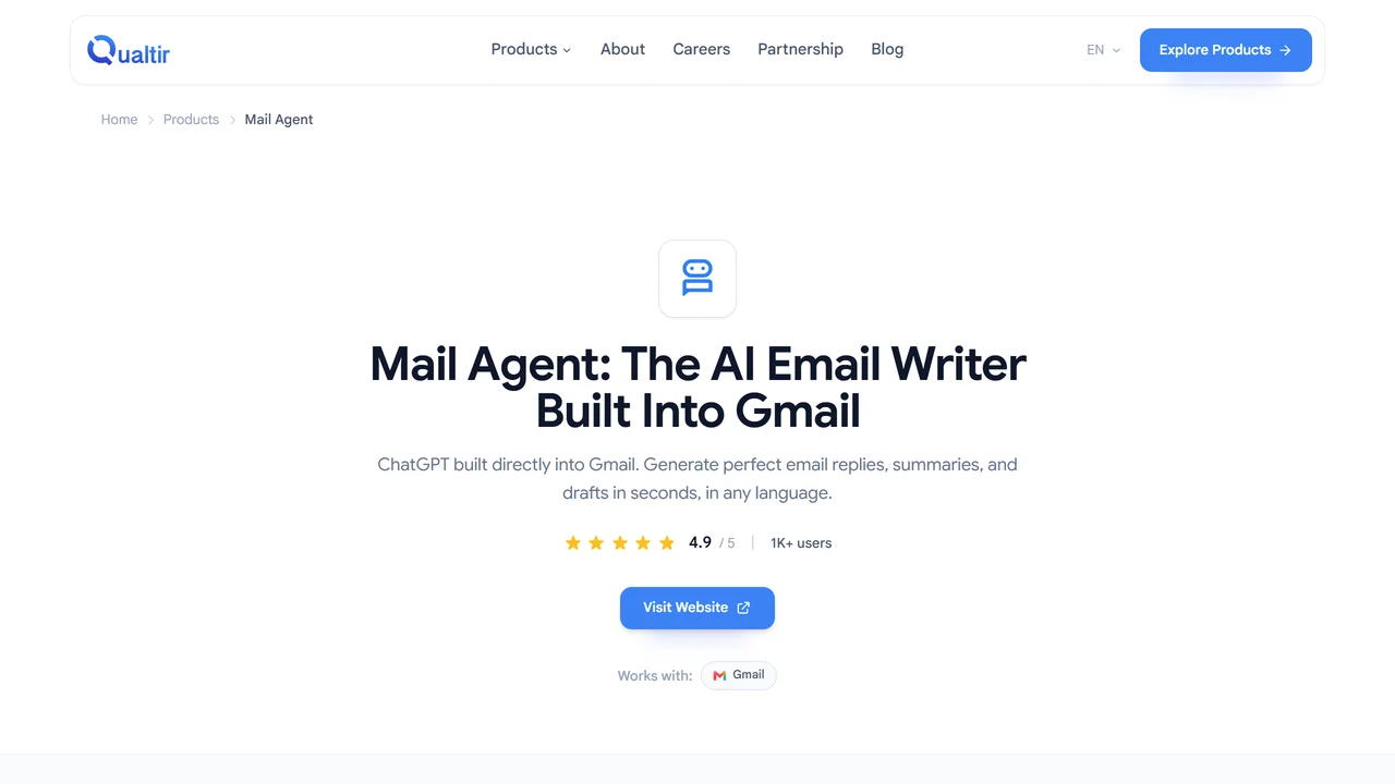 Qualtir Mail Agent