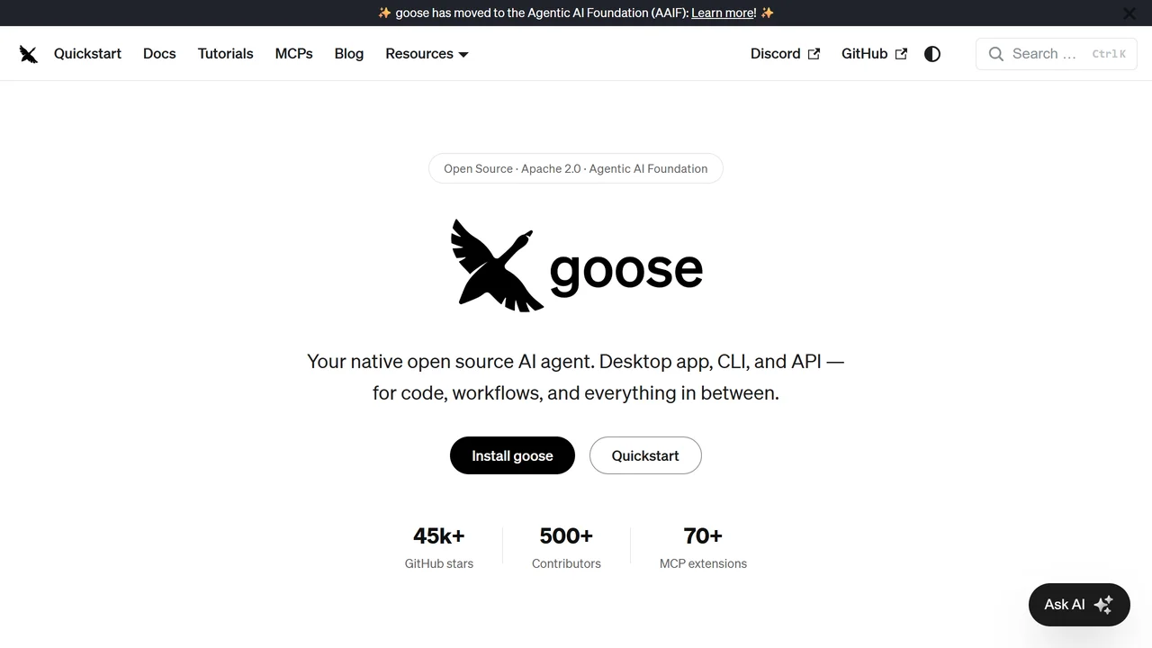 Goose AI Agent