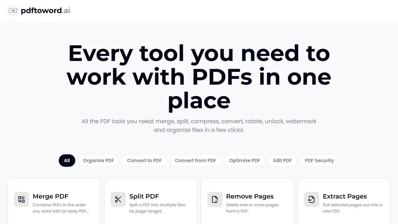 PDFtoword AI