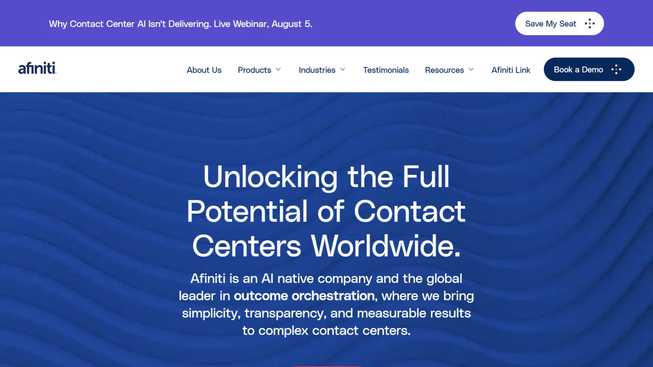 Afiniti Outcome Orchestration
