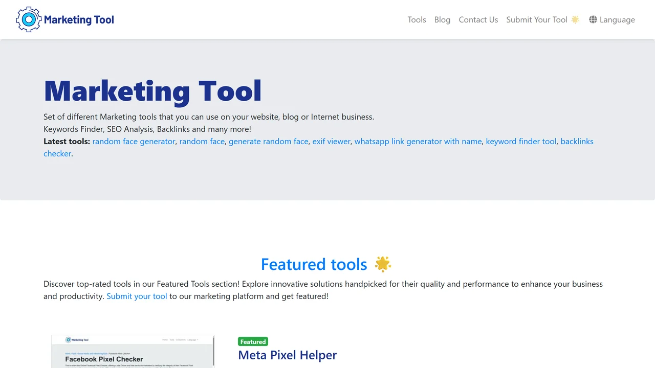MarketingTool