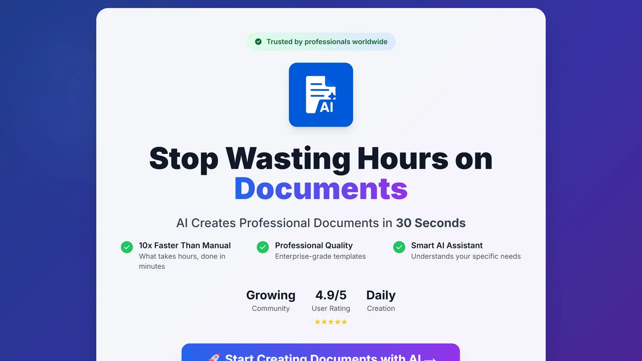 AI Document Maker