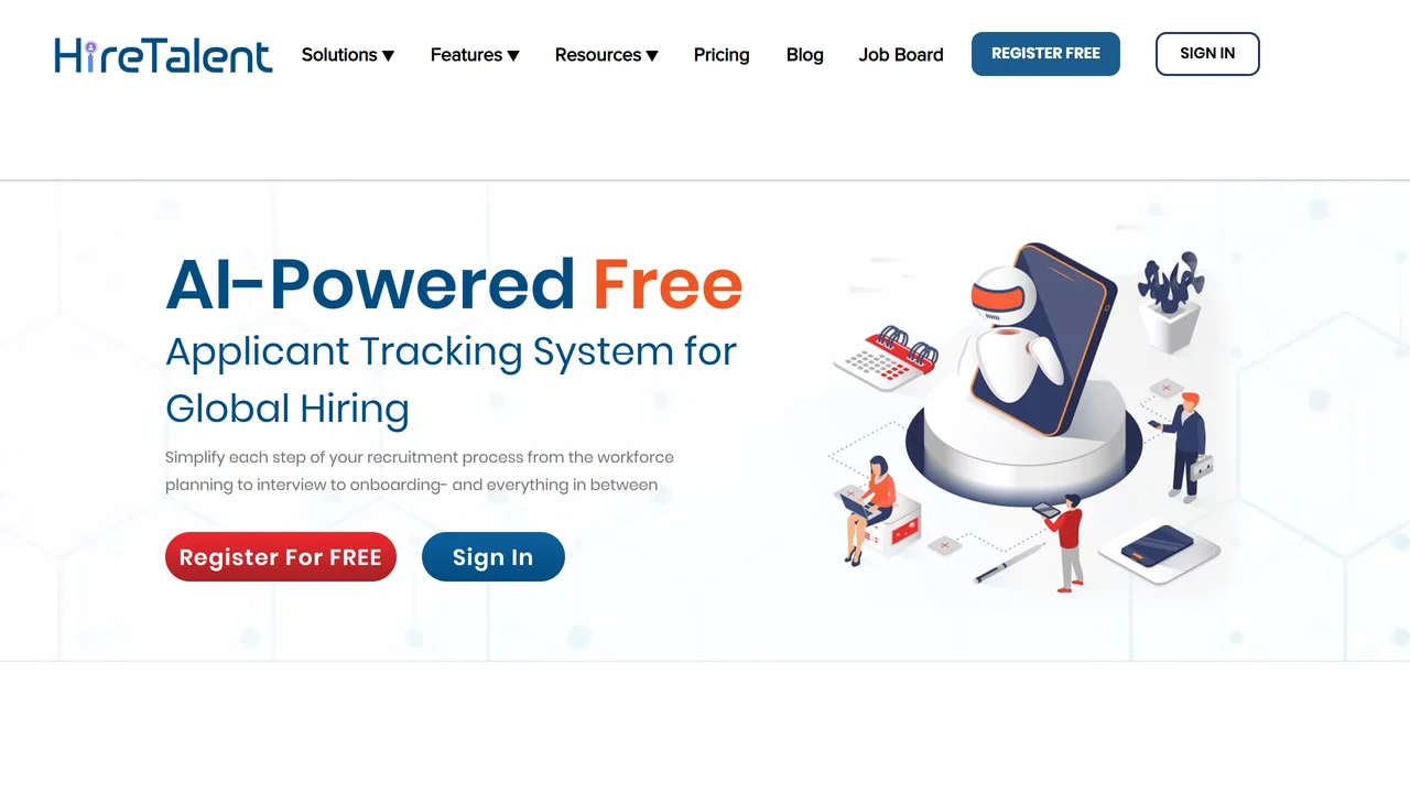 HireTalent-Free Applicant Tracking System