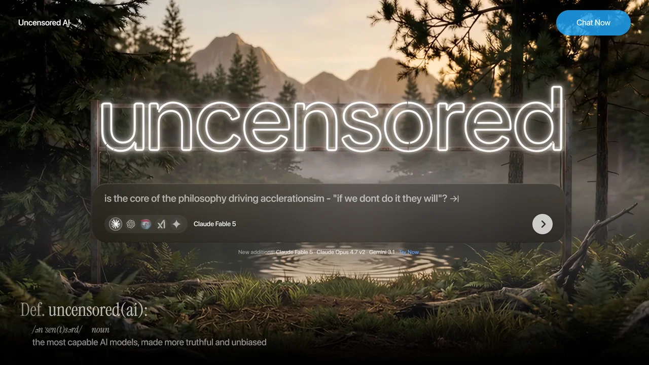 Uncensored AI